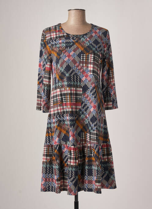 Rochie midi albastru GEVANA femeie