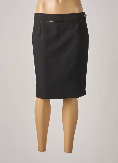 Fustă midi negru JULIE GUERLANDE femeie