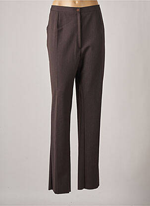 Pantalon drept maro GEVANA femeie