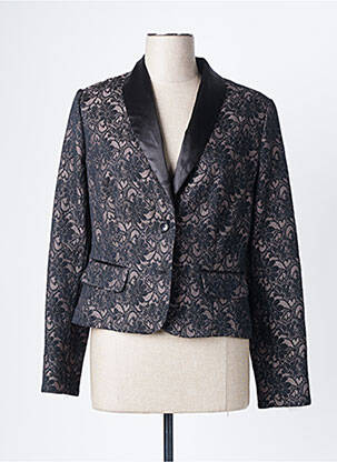 Sacou negru CONCEPT K femeie