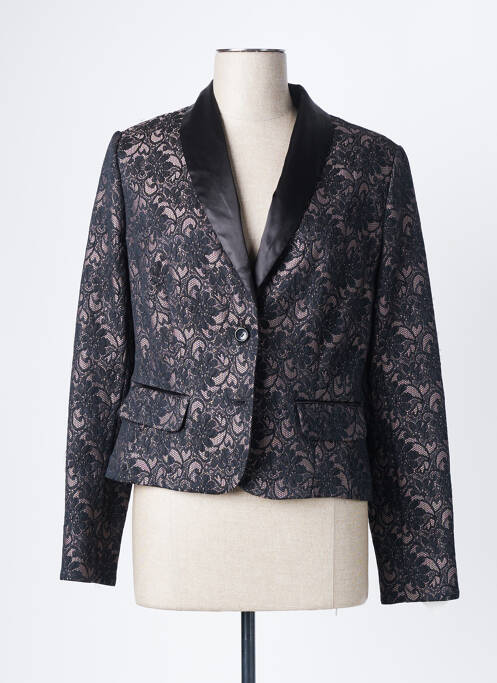 Sacou negru CONCEPT K femeie