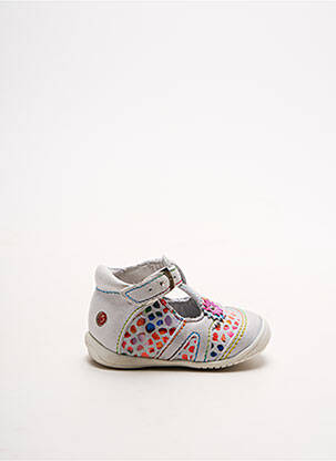 Sandale/Pantofi decupați gri GBB fată