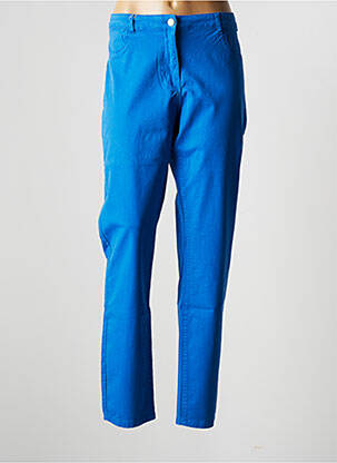 Pantalon slim albastru AGATHE & LOUISE femeie