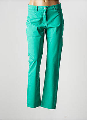 Pantalon slim verde AGATHE & LOUISE femeie