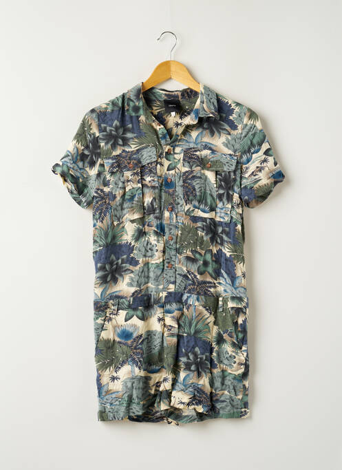 Salopetă scurtă verde IDANO femeie