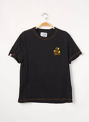Tricou elasticitate mâneci scurte negru INTREPIDE STUDIO femeie