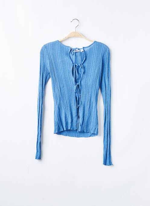 Vestă cu mâneci lungi albastru NA-KD femeie