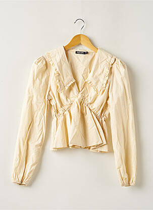 Bluză bej NASTY GAL femeie