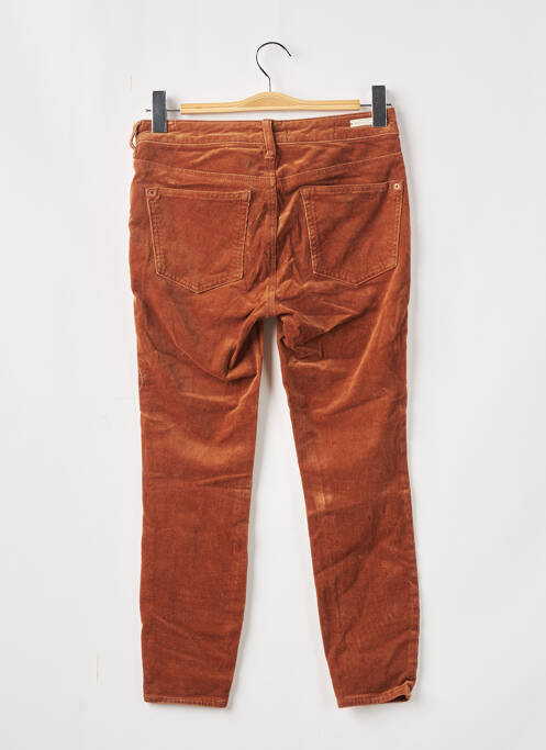 Pantalon slim maro ANTHROPOLOGIE femeie