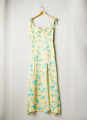 Rochie lungă galben LA SEMAINE femeie