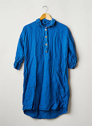 Rochie scurtă albastru ESCALES femeie