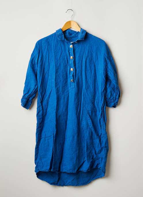 Rochie scurtă albastru ESCALES femeie