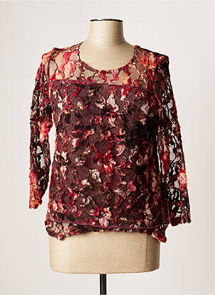 Top portocaliu BRIGITTE CHENETI femeie