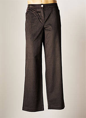 Pantalon drept maro FILLE DES SABLES femeie