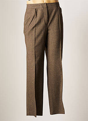 Pantalon slim maro TONI DRESS femeie