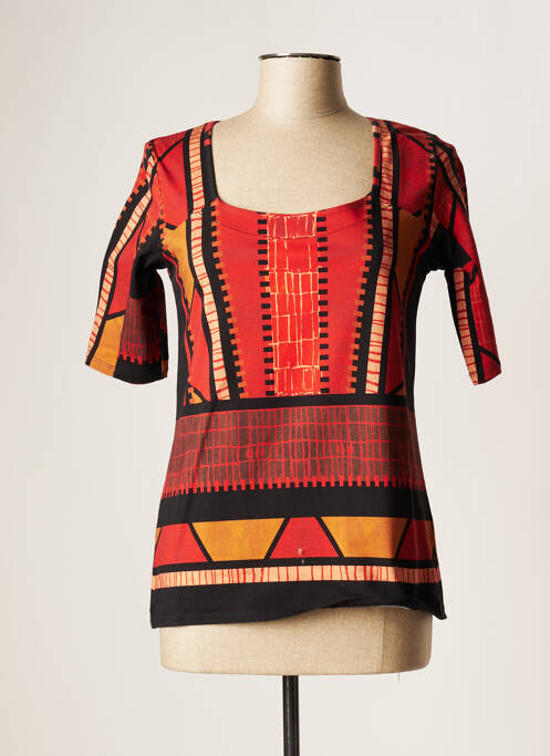 Tricou portocaliu AVENTURES DES TOILES femeie