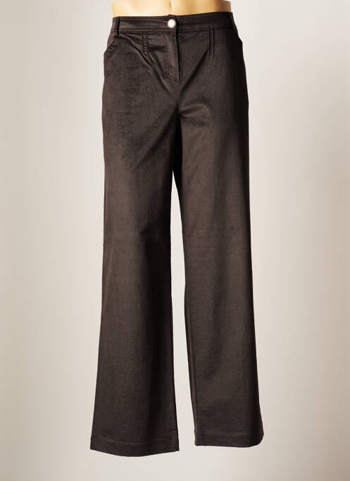 Pantalon drept maro FILLE DES SABLES femeie