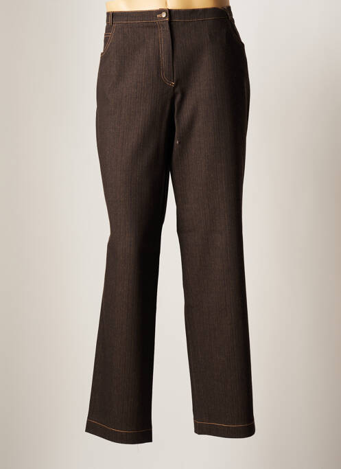 Pantalon drept maro HUCKE WOMAN femeie