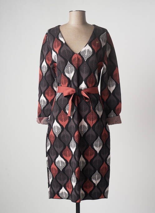 Rochie midi negru 4 FUNKY FLAVOURS femeie