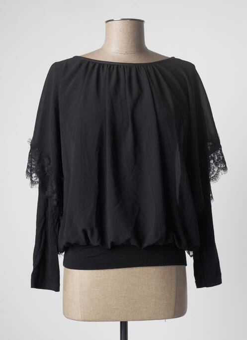 Top negru FRACOMINA femeie