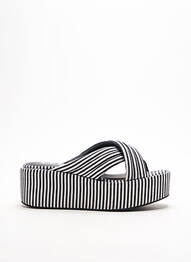 Mulete/saboți toc platformă toc de 4 la 6 cm negru NO NAME femme
