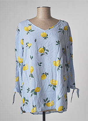 Top albastru CECIL femeie