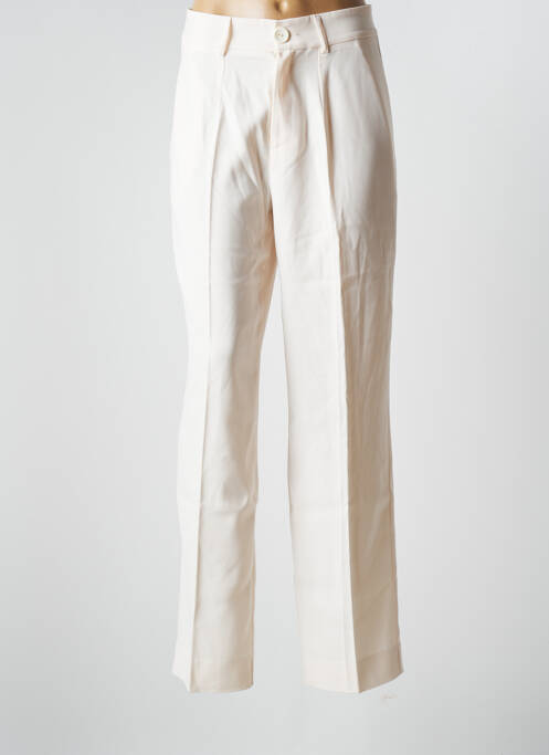 Pantalon drept bej JANIS & JOHN femeie