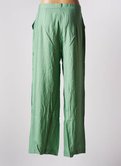 Pantalon larg verde JANE WOOD femeie