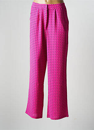 Pantalon larg roz ONLY femeie