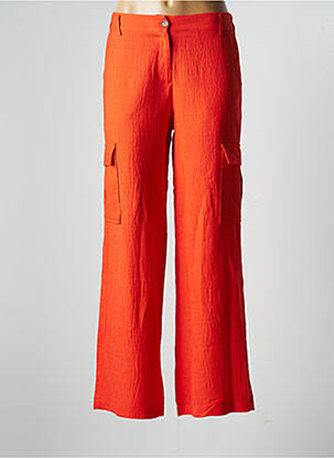 Pantalon cargo portocaliu SCARLET ROOS femeie