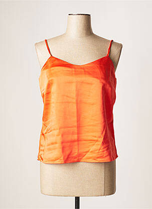 Top portocaliu ONLY femeie