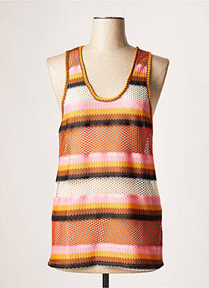 Top portocaliu VIE TA VIE femeie