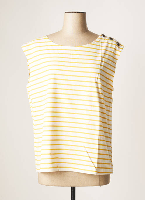 Tricou galben LAURE + MAX femeie