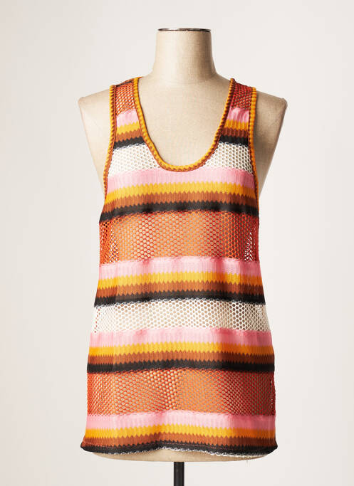 Top portocaliu VIE TA VIE femeie