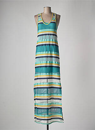 Rochie lungă albastru VIE TA VIE femeie