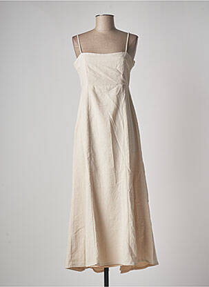 Rochie midi bej JANE WOOD femeie