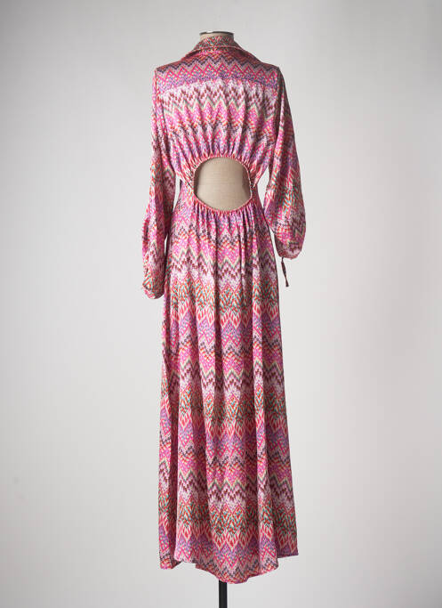 Rochie lungă roz HOLLY & JOEY femeie