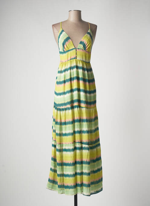 Rochie lungă verde JANE WOOD femeie