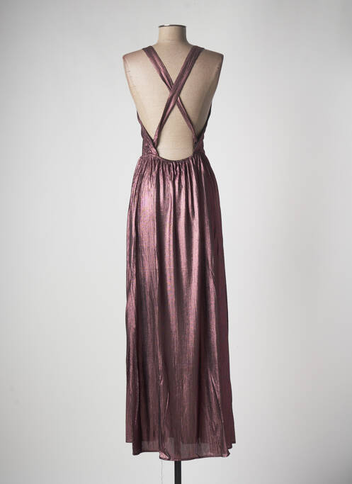 Rochie lungă roz LAURE + MAX femeie