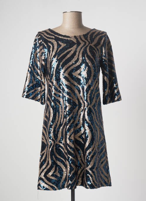 Rochie scurtă albastru OPPULENCE femeie