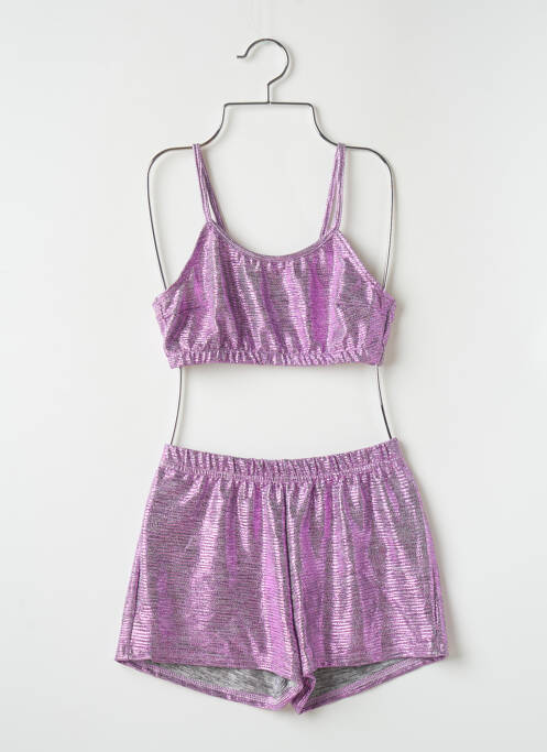 Set șort violet SCARLET ROOS femeie