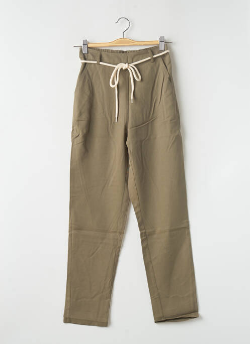 Pantalon drept verde LAURE + MAX femeie