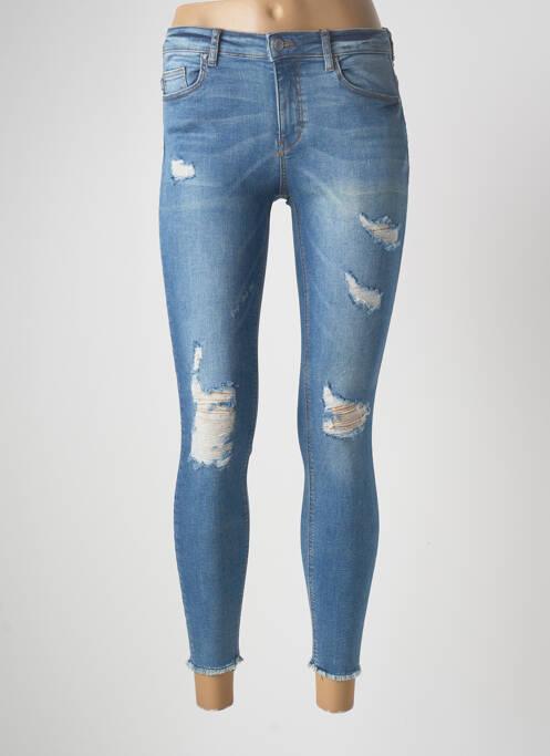 Blugi skinny albastru ONLY femeie