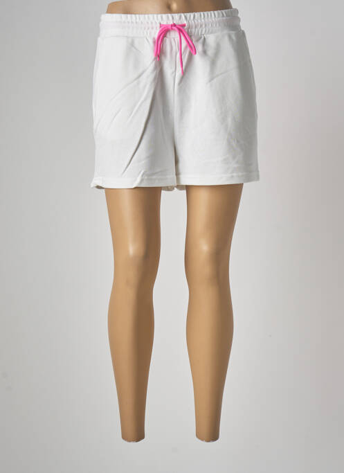 Șort alb PIECES femeie