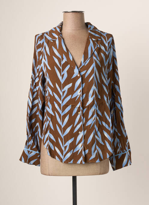 Cămașă maro SKATÏE femeie