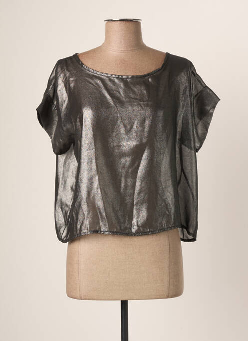 Top gri MINETTE femeie