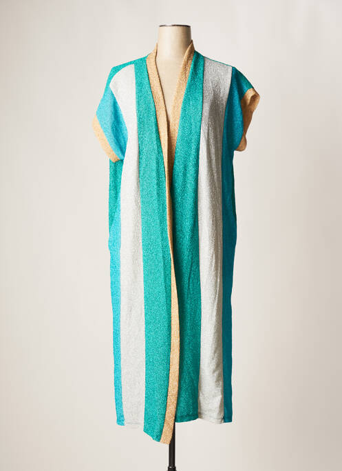 Jachete kimono guler în v verde VIE TA VIE femme