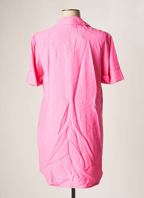 Tunică mâneci scurte roz BOBBIE&BOB femeie