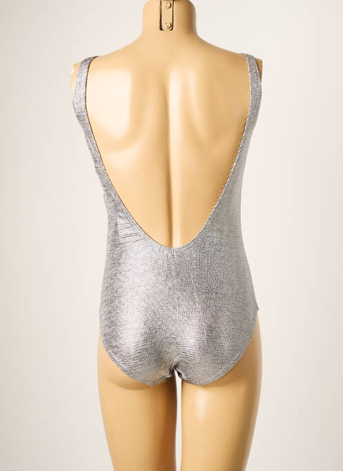 Costum de baie dintr-o singură piesă gri SCARLET ROOS femeie