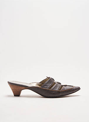 Mulete/Saboți maro ELUE PAR NOUS femeie